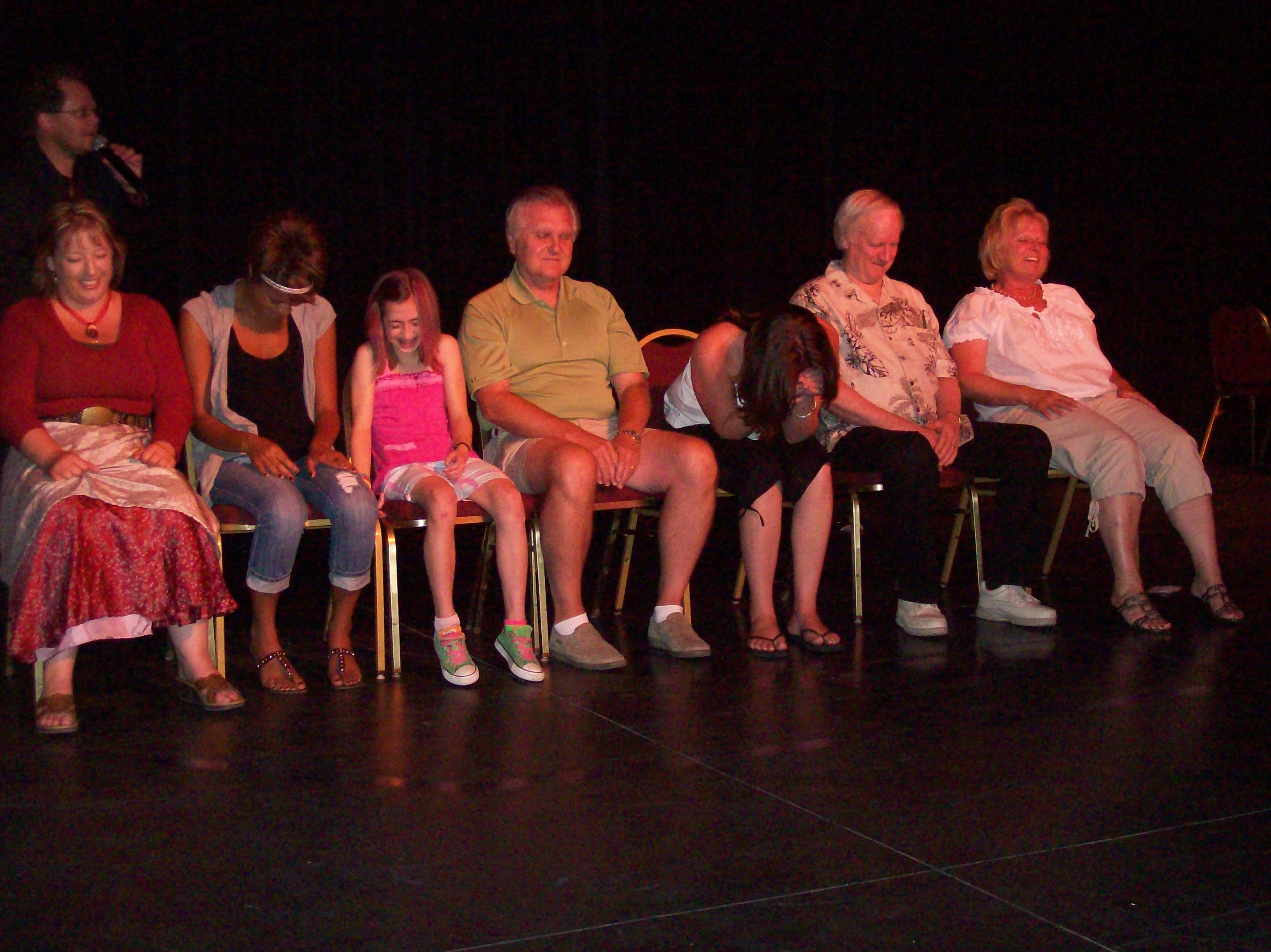 heres a picture from  renos only weekly family friendly entertainment event playing in downtown reno nevada www.renohypnotist.com