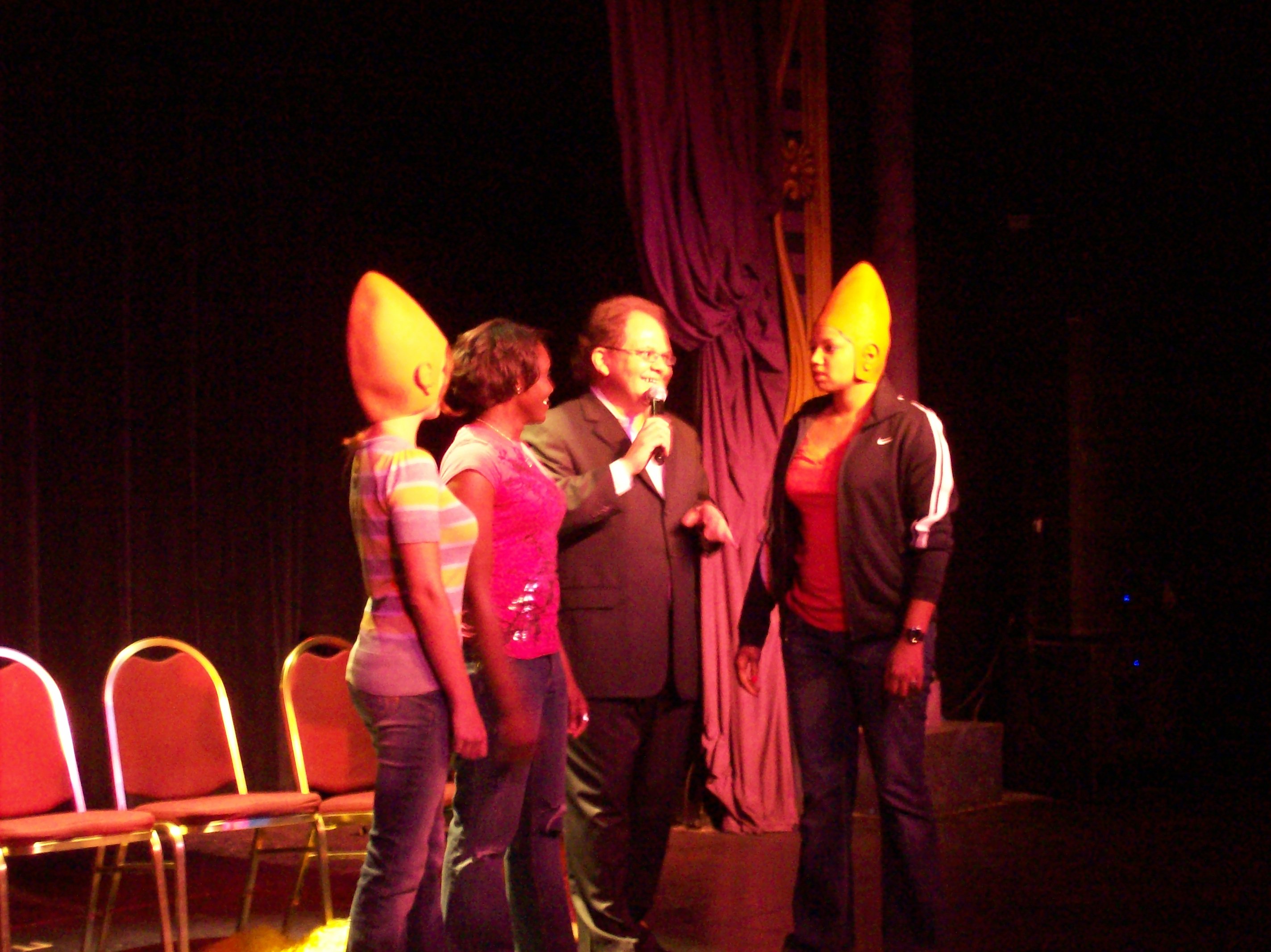 picture of young women at one of Reno vevadas best  shows  Chris Cadys get hypnotized in REno now playing 