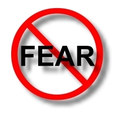 no fear fear removal with hypnosis sign